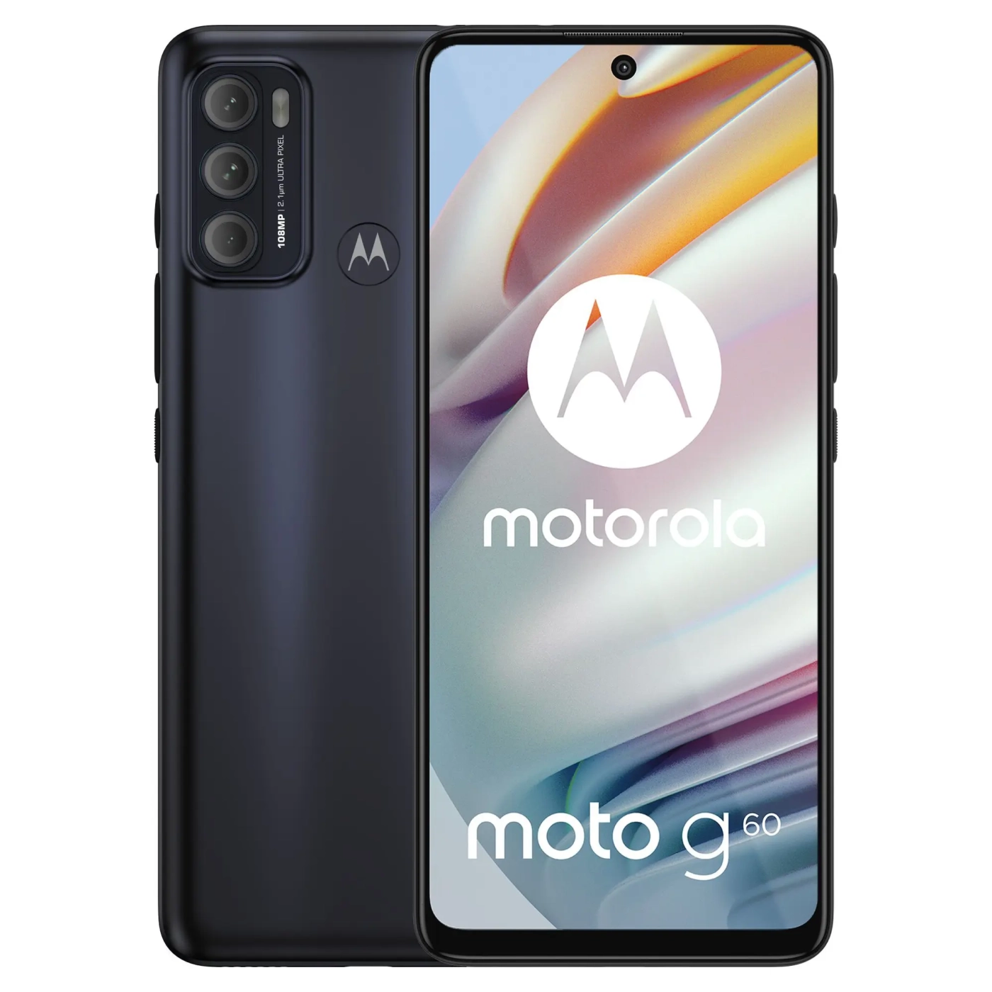 Купить Смартфон Motorola G60 6/128GB Moonless Black - фото 1