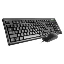 Купити Комплект клавіатура та миша A4Tech KRS-8372 Black - фото 2