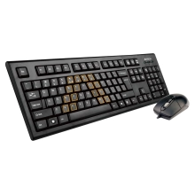 Купити Комплект клавіатура та миша A4Tech KRS-8372 Black - фото 3