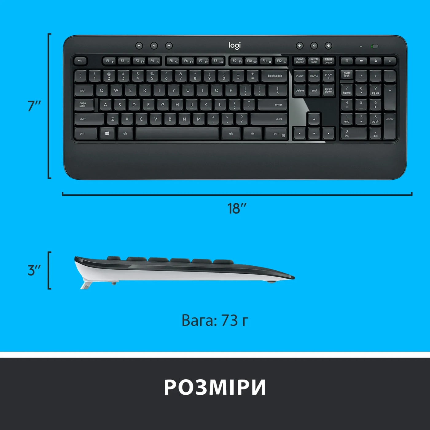 Купити Комплект клавіатура та миша Logitech Signature MK650 Combo for Business - фото 12