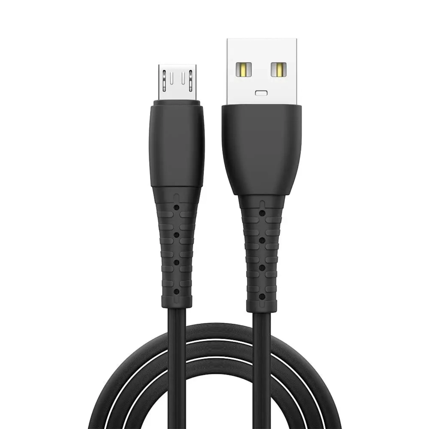 Купить Кабель Grand-X USB-micro USB 2,1A, 1.0m, 100% медь, Black (PM01S) - фото 1