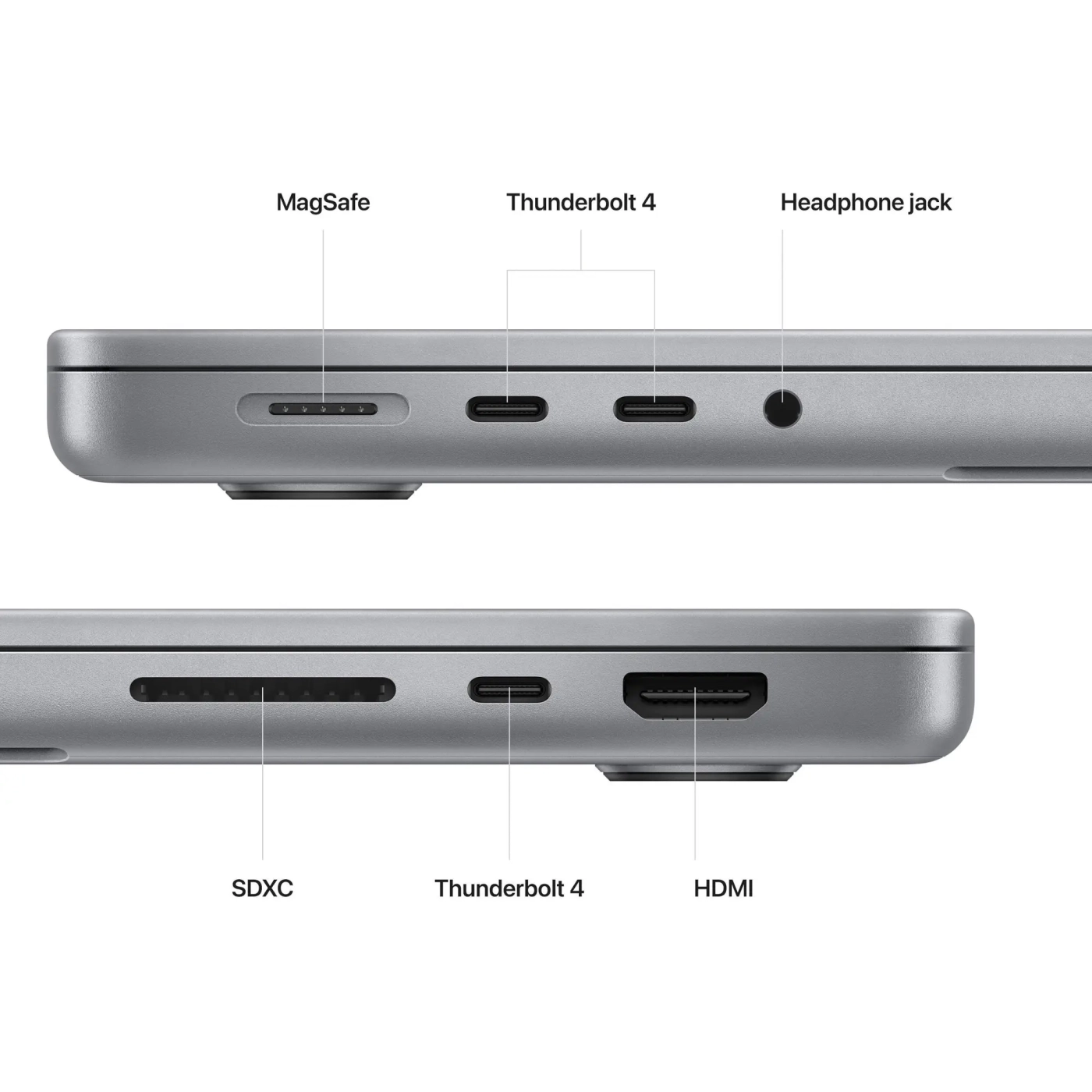 Купить Ноутбук Apple MacBook Pro 14" M2 Pro 16/1TB 2023 (MPHF3UA/A) Space Grey - фото 6