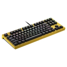 Купить Клавиатура HATOR Skyfall TKL PRO USB Yellow - фото 3