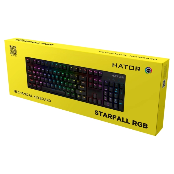 Купить Клавиатура HATOR Starfall RGB Premium Green - фото 5