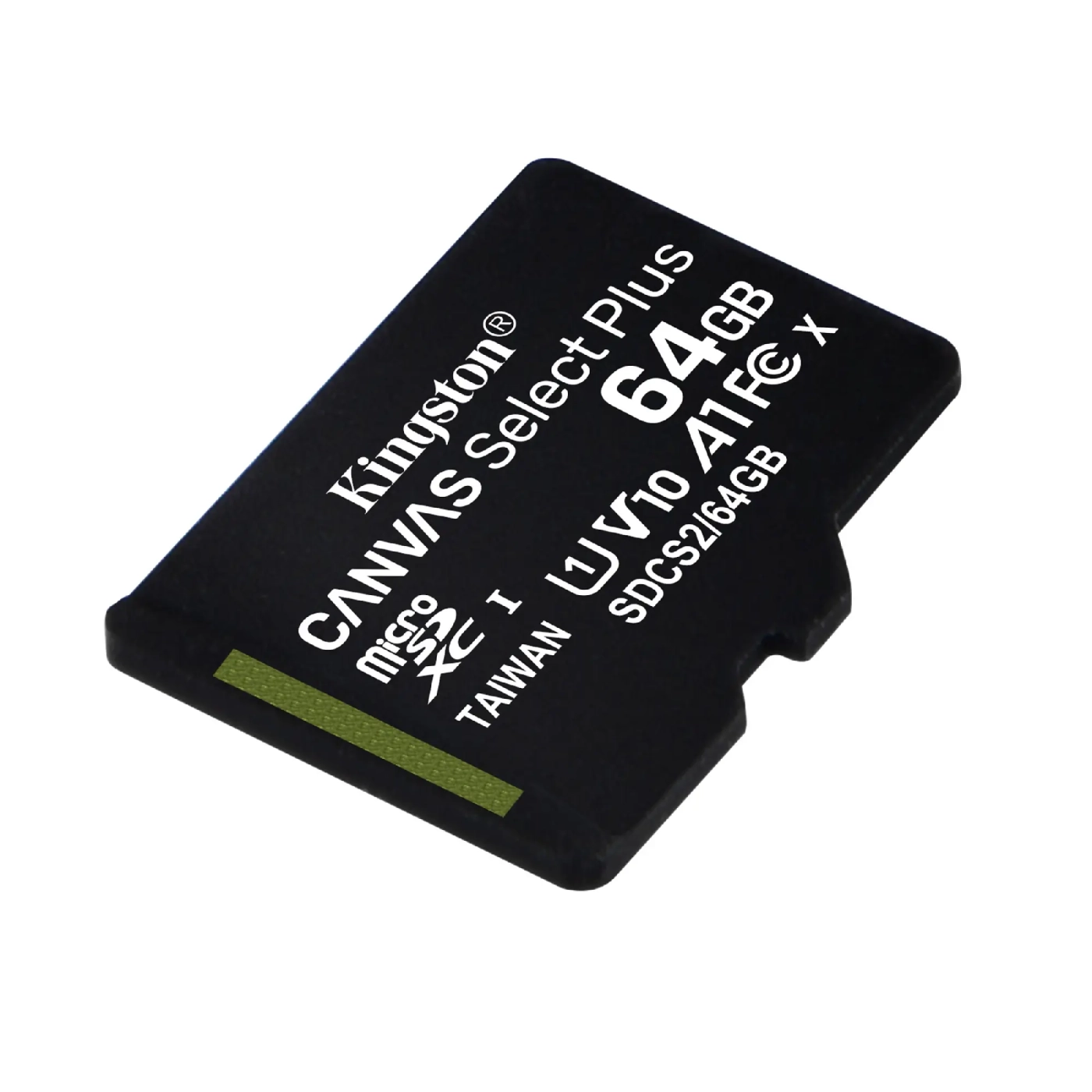 Купить Карта памяти Kingston Canvas Select Plus 64GB microSDHC Class 10 UHS-I V10 A1 - фото 2