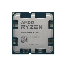 Купить Процессор AMD Ryzen 5 7600 (6C/12T, 4.7-5.1GHz,32MB,65W,AM5) tray (100-100001015) - фото 1