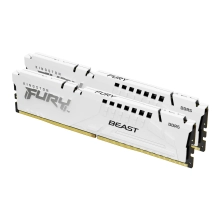 Купить Модуль памяти Kingston FURY Beast White DDR5-6000 32GB (2x16GB) AMD EXPO CL36-38-38 1.25V - фото 1