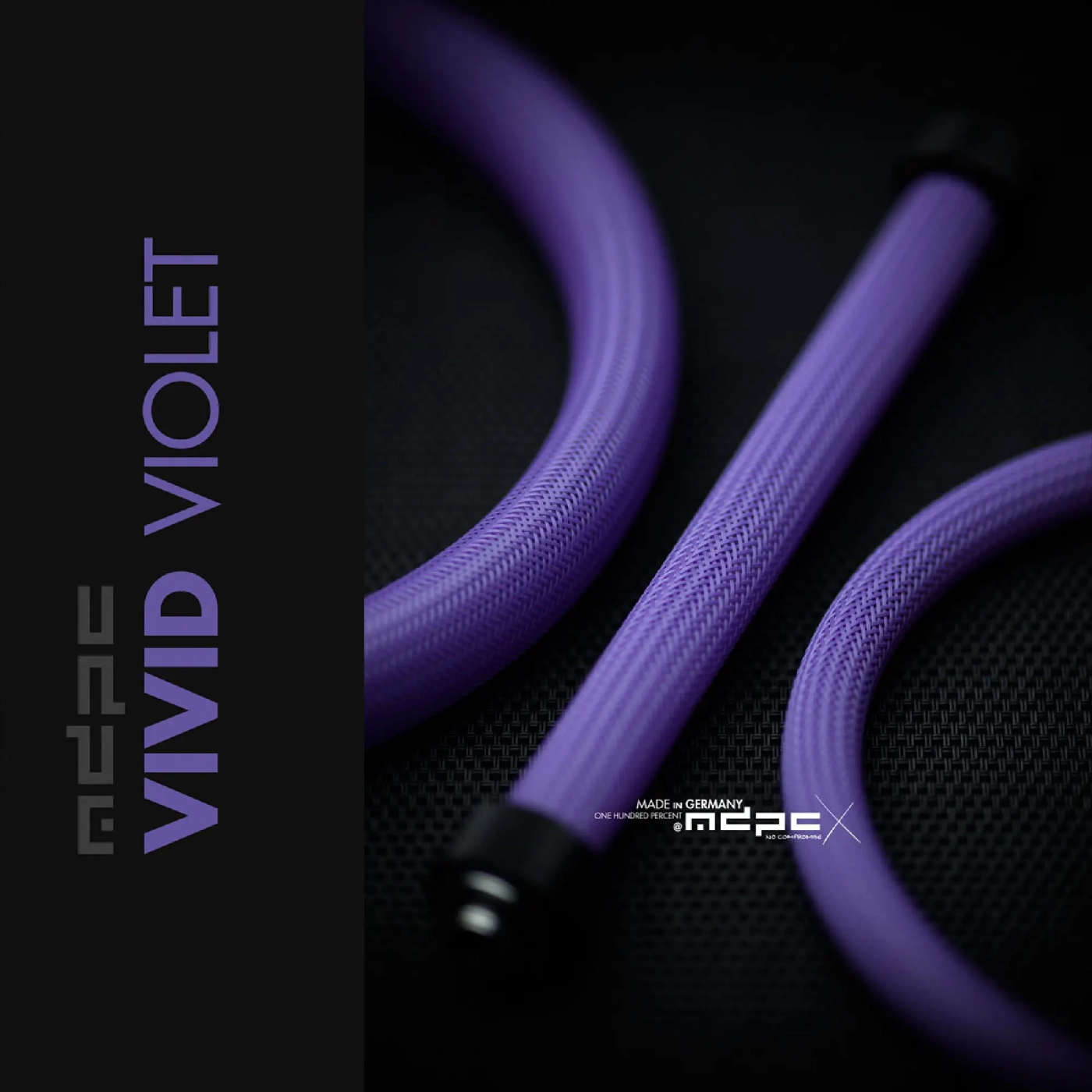Купити Обплетення MDPC-X для кабелів та трубок Vivid-Violet Cable Sleeve BIG 1m - фото 1