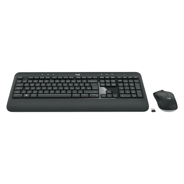Купити Комплект клавіатура та мишка Logitech MK540 Advanced Wireless UA Black (920-008685) - фото 2