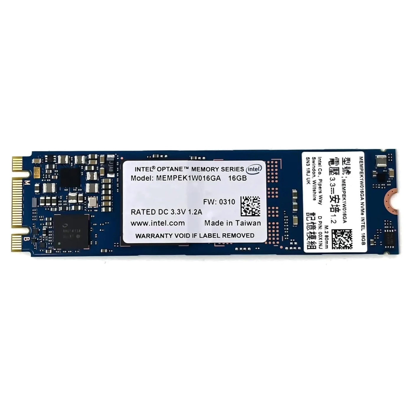 Купить SSD Intel Optane 16GB M.2 - фото 1