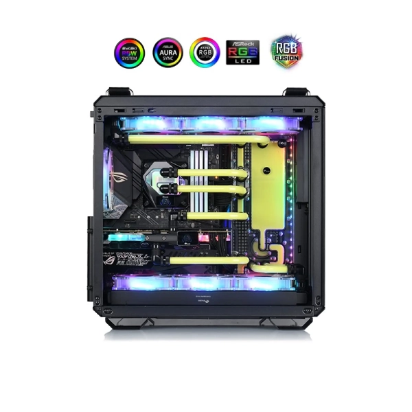 Купить Водоблок BYKSKI RGV-AS-GT502-P ASUS TUF GT502 DDC Pump D-RGB - фото 6