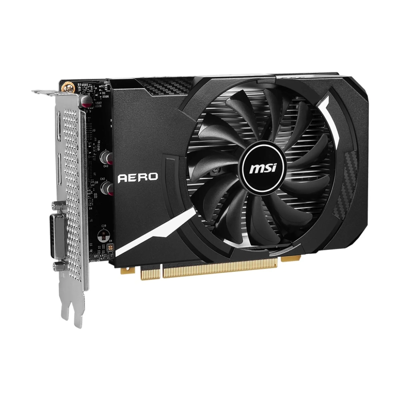 Купить Видеокарта MSI GeForce GTX 1630 AERO ITX 4G OC - фото 2