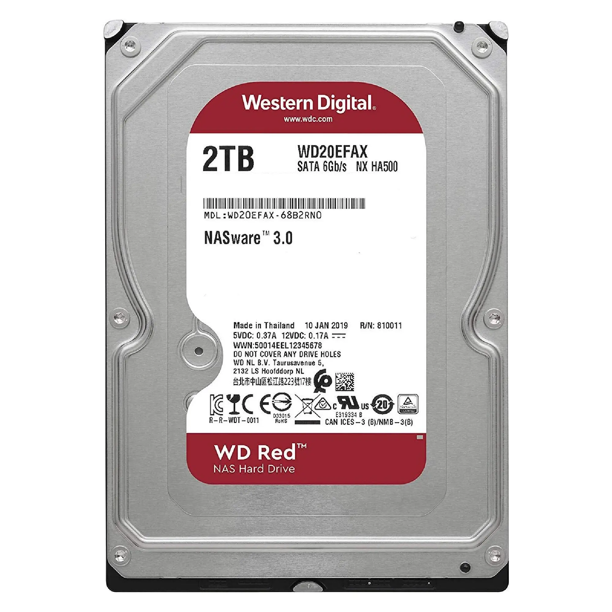 Купити Жорсткий диск Western Digital WD Red NAS 2TB 5400rpm 256MB