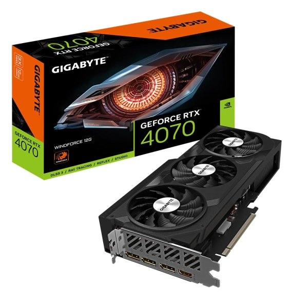 Купить Видеокарта GIGABYTE GeForce RTX 4070 WINDFORCE 12G - фото 8