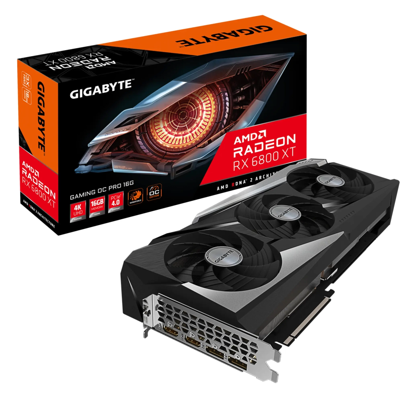 Купити Відеокарта GIGABYTE Radeon RX 6800 XT GAMING OC PRO 16G - фото 8