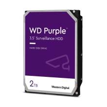 Купить Жесткий диск Western Digital WD Purple Surveillance 2TB 5400rpm 64MB 3.5' SATA III (WD23PURZ) - фото 1