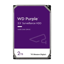 Купить Жесткий диск Western Digital WD Purple Surveillance 2TB 5400rpm 64MB 3.5' SATA III (WD23PURZ) - фото 2