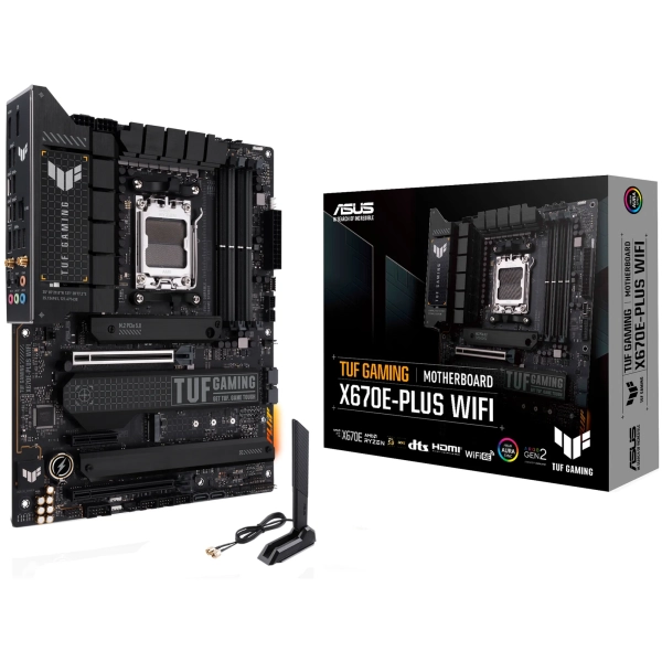 Купить Материнская плата ASUS TUF GAMING X670E-PLUS WIFI - фото 1
