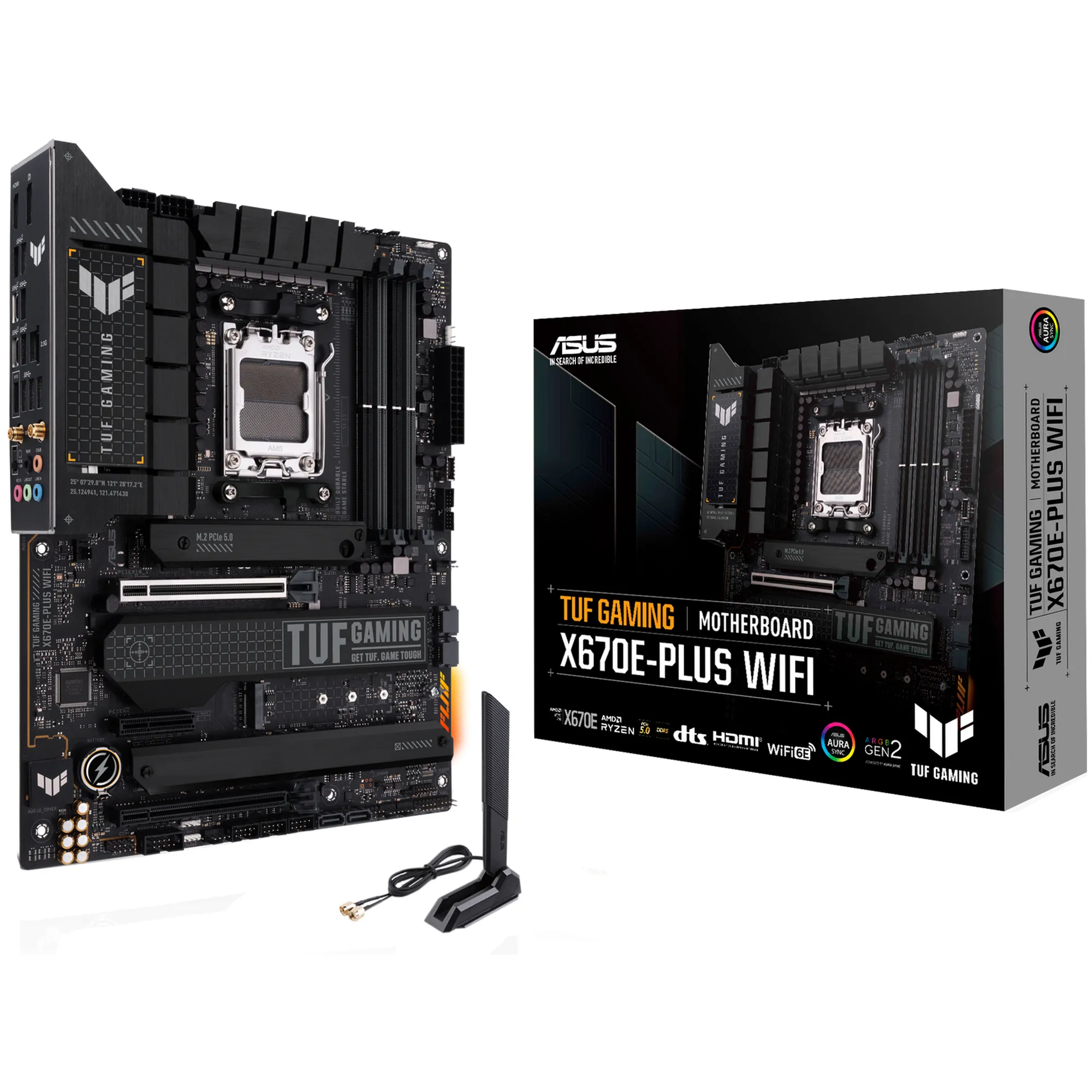 Купить Материнская плата ASUS TUF GAMING X670E-PLUS WIFI - фото 1