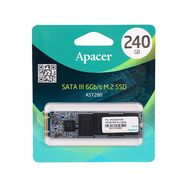 Купить SSD APACER AST280 240GB M.2 SATA - фото 2