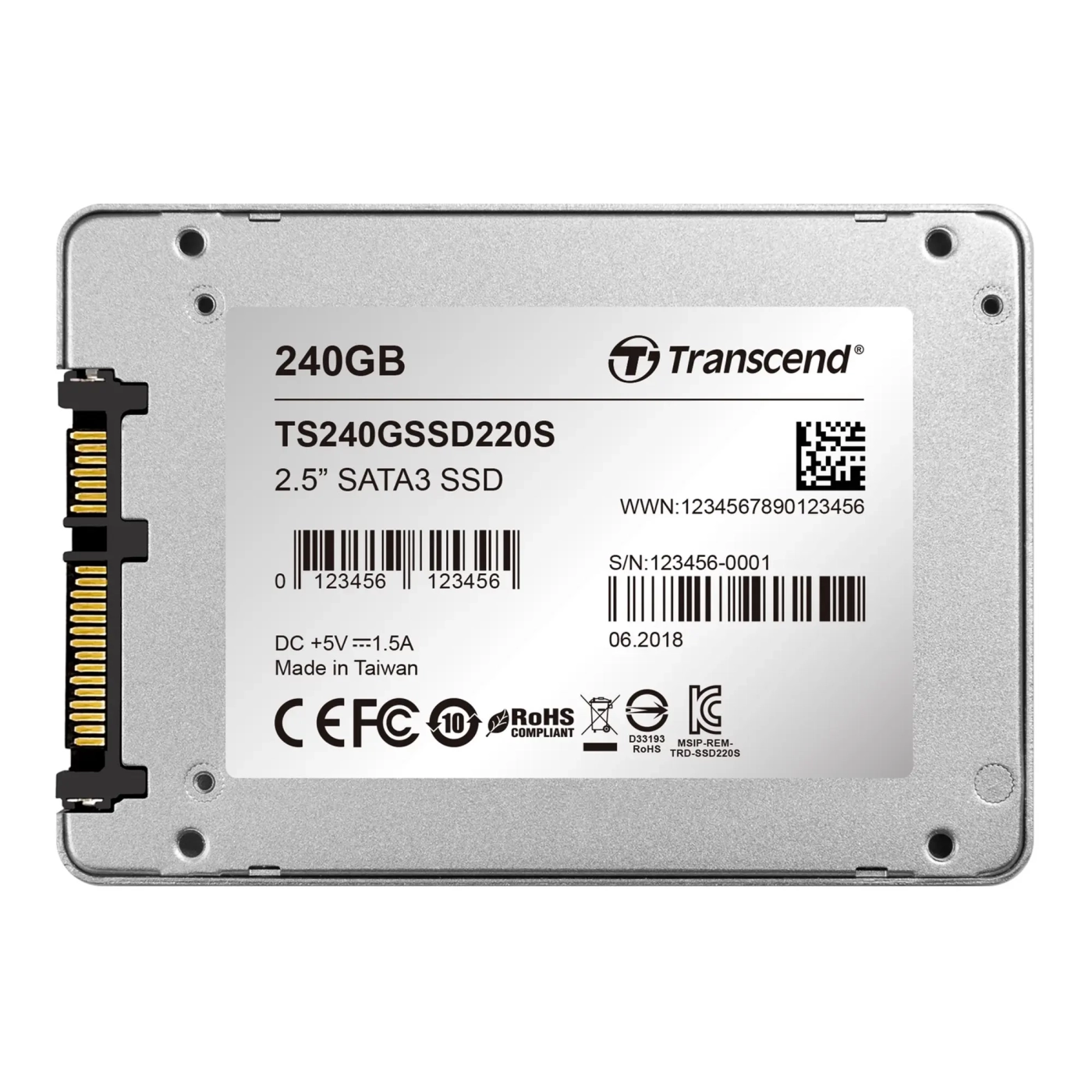 Купити SSD Transcend SSD220S Premium 240GB 2.5" SATA III - фото 6