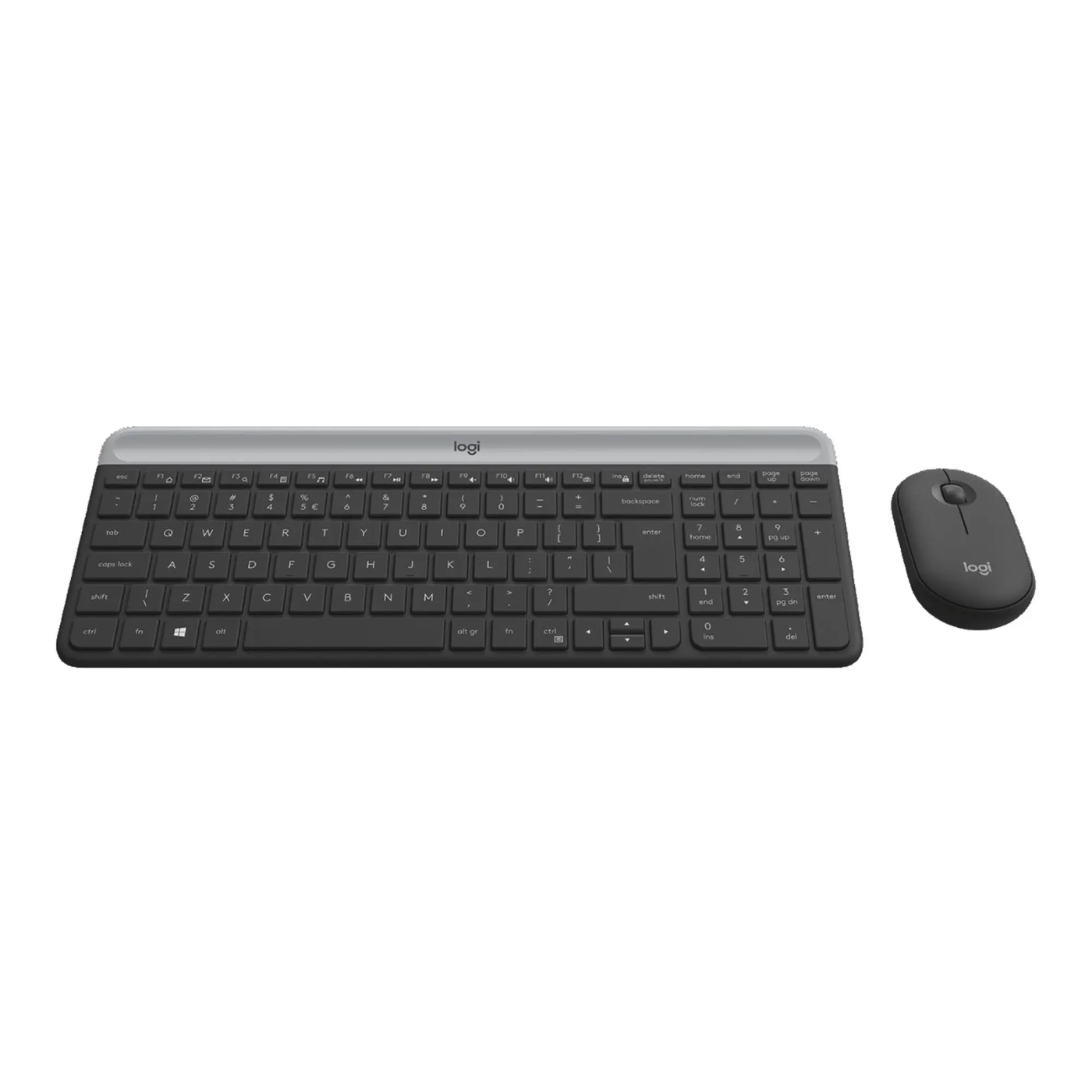 Купити Комплект клавіатура та мишка Logitech MK470 Slim Wireless UA Graphite - фото 2
