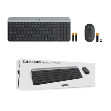 Купити Комплект клавіатура та мишка Logitech MK470 Slim Wireless UA Graphite - фото 7