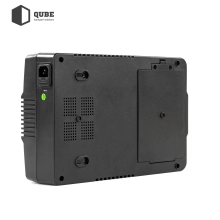 Купить ИБП (UPS) линейно-интерактивный Qube AIO 850, 850VA/480W, LCD, 6 x Schuko, RJ-45, USB - фото 7
