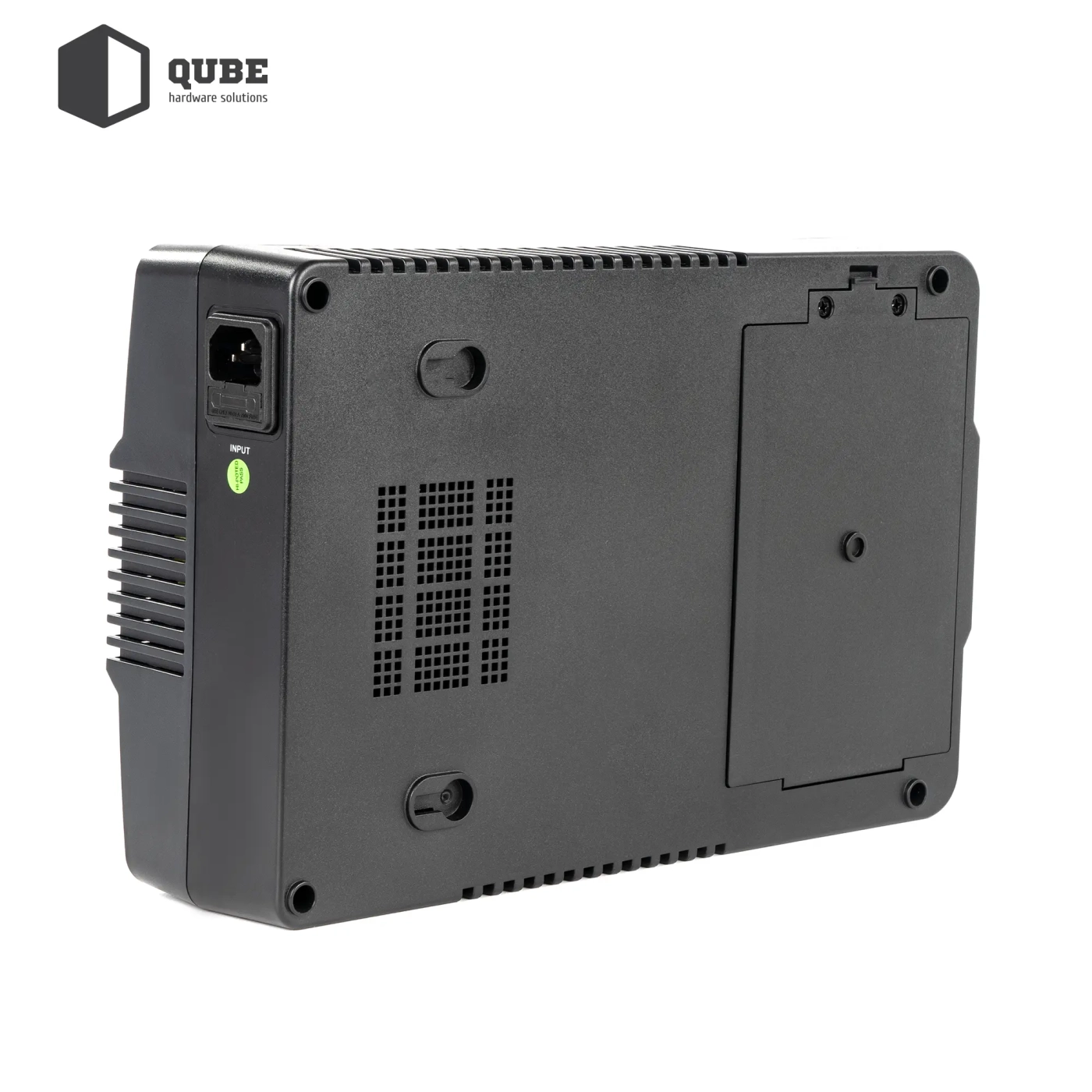 Купить ИБП (UPS) линейно-интерактивный Qube AIO 1050, 1050VA/600W, LCD, 8 x Schuko, RJ-45, USB - фото 8
