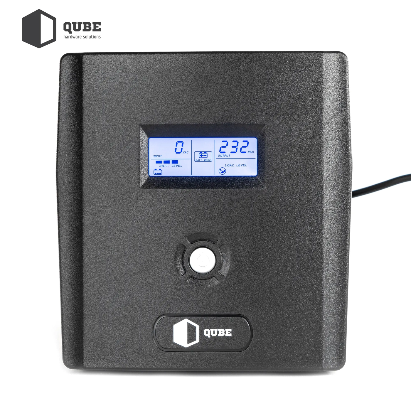 Купити ДБЖ (UPS) лінійно-інтерактивний Qube DG 1050, 1050VA/600W, LCD, 4 x Schuko, RJ-45, USB - фото 7