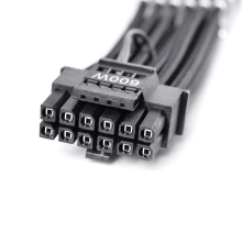 Купить Кабель-удлинитель для блока питания QUBE 12+4P VGA Black - фото 2