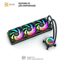 Купить СВО EKWB EK-Nucleus AIO CR360 Lux D-RGB - Black - фото 3