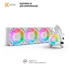 Купить СВО EKWB EK-Nucleus AIO CR360 Lux D-RGB - White - фото 2