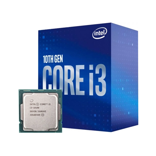 Купити Процесор INTEL Core i3-10100 (4C/8T, 3.6-4.3GHz, 6MB, LGA1200) BOX - фото 1
