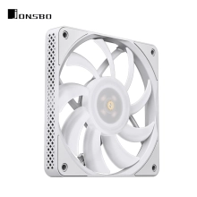 Купить Вентилятор JONSBO HF1215 White ARGB (120mm, 700-1800RPM, 29.7dB, 4pin+LED 3pin) - фото 6