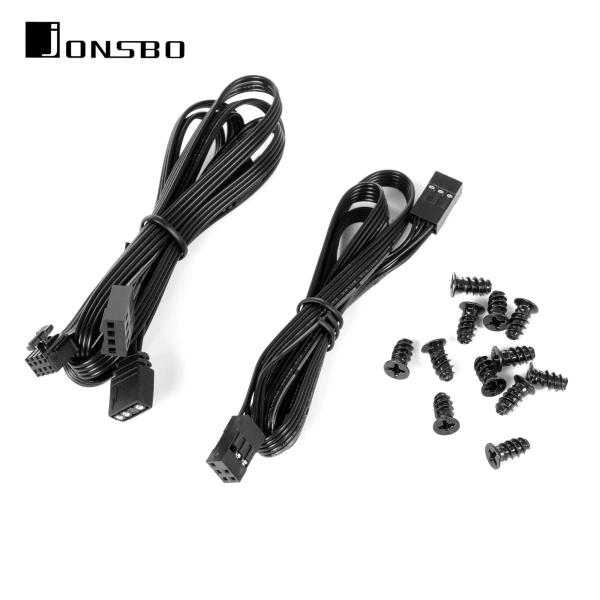 Купить Вентилятор JONSBO ZG-120B (3in1) Black (120mm, 500-1500RPM, 29.2dB, 4pin) - фото 4