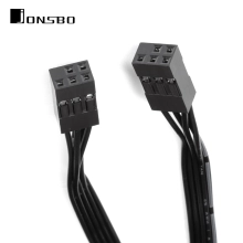 Купить Вентилятор JONSBO ZG-120B (3in1) Black (120mm, 500-1500RPM, 29.2dB, 4pin) - фото 6