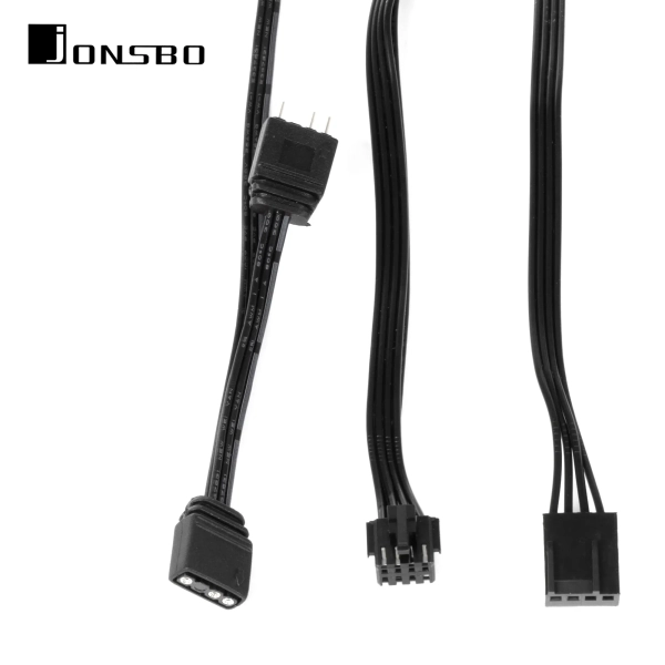 Купити Вентилятор JONSBO ZG-120BR (3in1) Black (120mm, 500-1500RPM, 36.8dB, 4pin) - фото 6