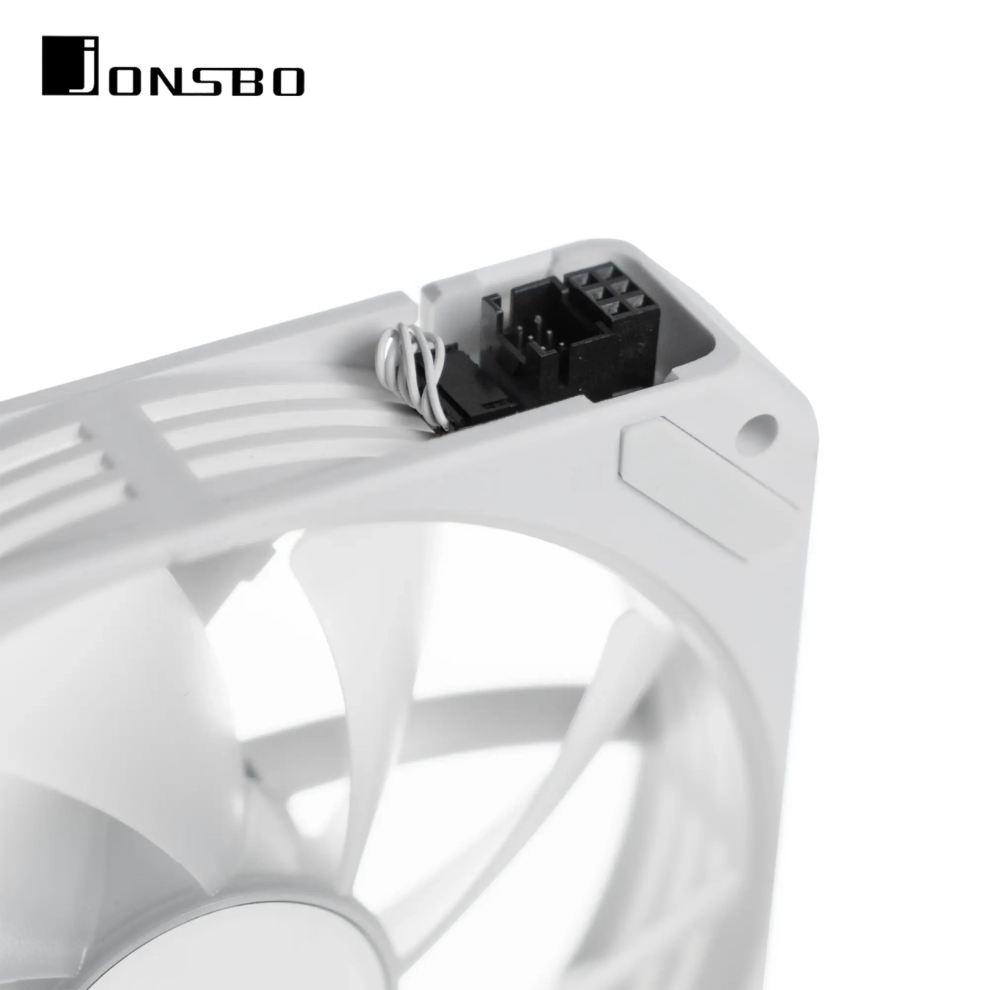 Купить Вентилятор JONSBO ZG-120W (3in1) White (120mm, 500-1500RPM, 29.2dB, 4pin) - фото 2