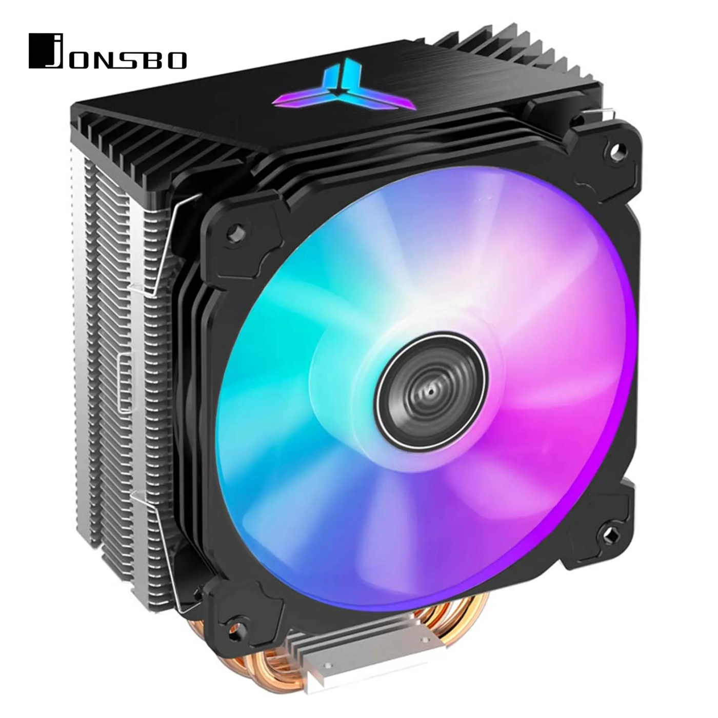 Купить Процессорный кулер JONSBO CR-1000 (120mm/4pin/1800RPM/37.2Dba/4 тепл. трубки) - фото 7