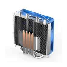 Купить Процессорный кулер JONSBO HP400S Blue (92mm/LGA115X/1200/1700, AMD AM4/AM5/4 тепл. трубки) - фото 4