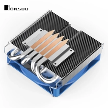 Купить Процессорный кулер JONSBO HP400S Blue (90mm/LGA115X/1200/1700, AMD AM4/4 тепл. трубки) - фото 4