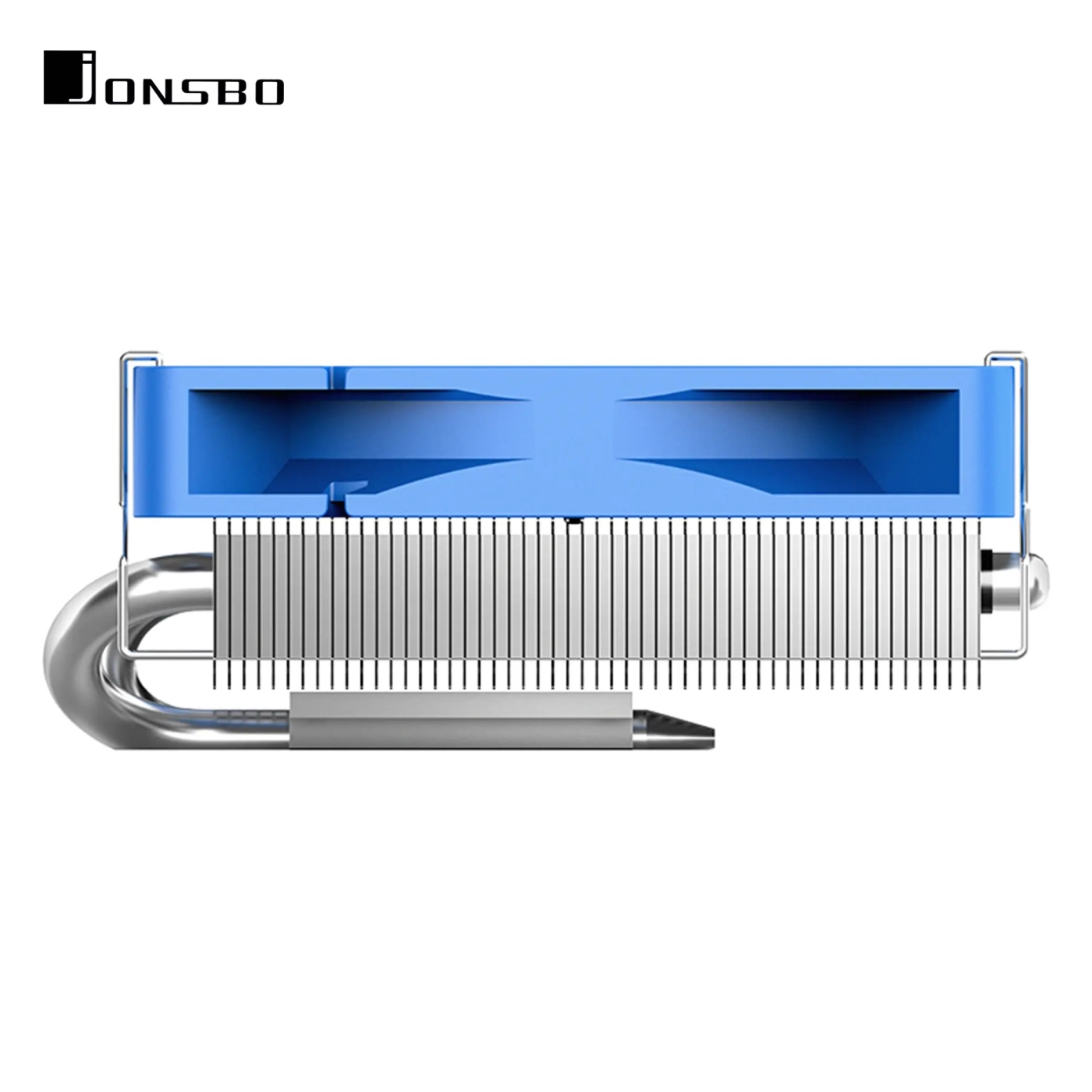 Купити Процесорний кулер JONSBO HP400S Blue (90mm/LGA115X/1200/1700, AMD AM4/4 тепл. трубки) - фото 6