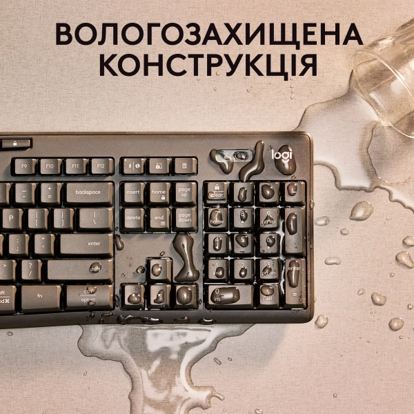 Купити Комплект клавіатура та мишка Logitech MK370 Graphite - фото 8