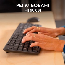 Купити Комплект клавіатура та мишка Logitech MK370 Graphite - фото 14
