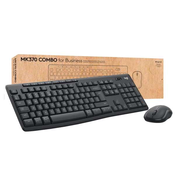 Купити Комплект клавіатура та мишка Logitech MK370 Graphite - фото 1