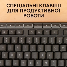 Купити Комплект клавіатура та мишка Logitech MK370 Graphite - фото 5