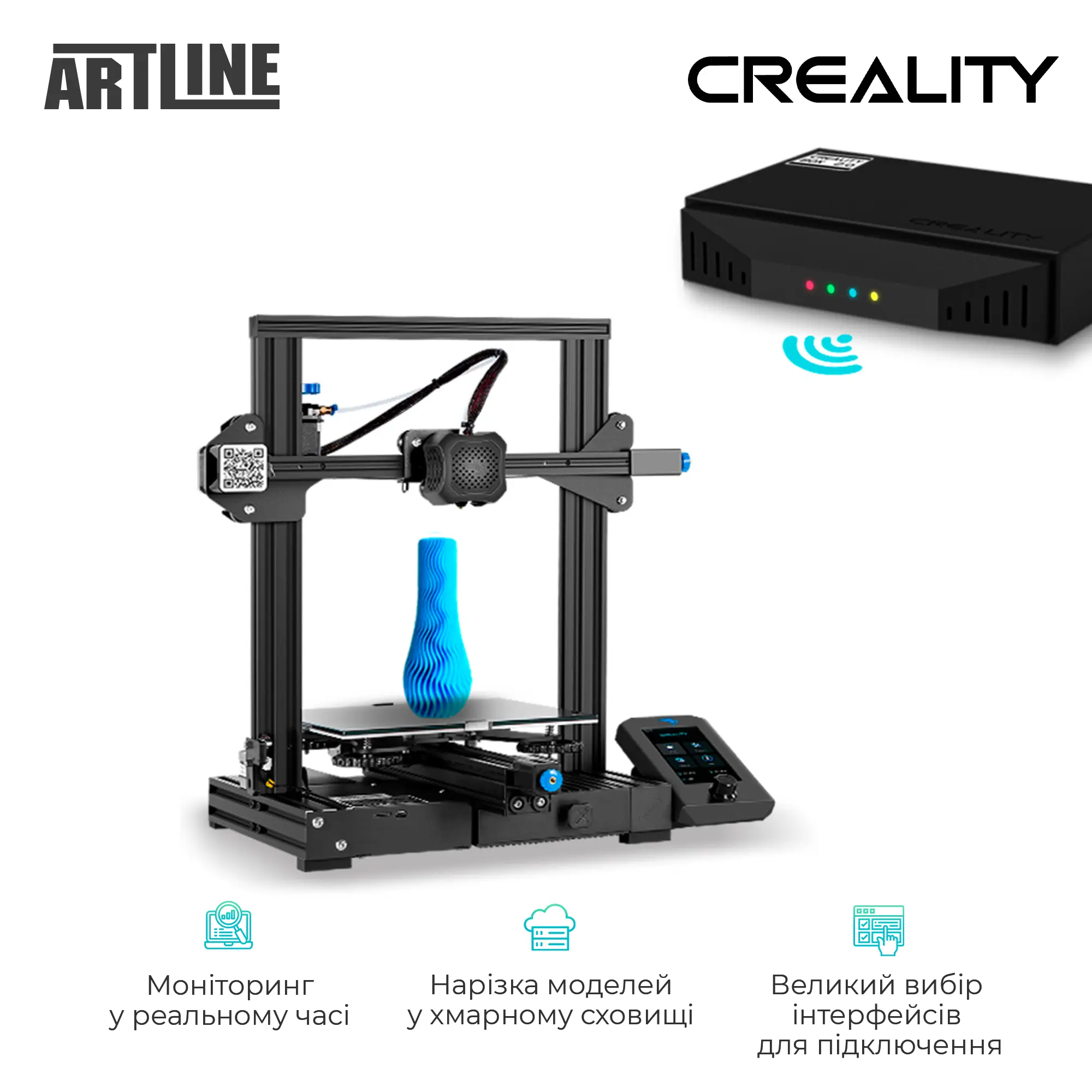 Купить Комплект Creality Smart Kit 2.0 с картой памяти для 3D принтера Creality (4007010129) - фото 4