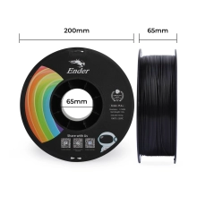 Купити PLA+ Filament (пластик) для 3D принтера CREALITY 1кг, 1.75мм, чорний - фото 7