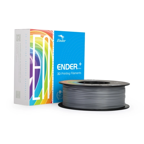 Купить PLA+ Filament (пластик) для 3D принтера CREALITY 1кг, 1.75мм, серый - фото 6